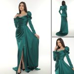 Green Longsleeve With Side Slit