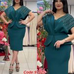 Teal Green Short Dress